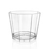 Smarty Had A Party 5.5 oz. Clear Octagon Disposable Plastic Dessert Cups (288 Cups), 288PK 2660-CASE